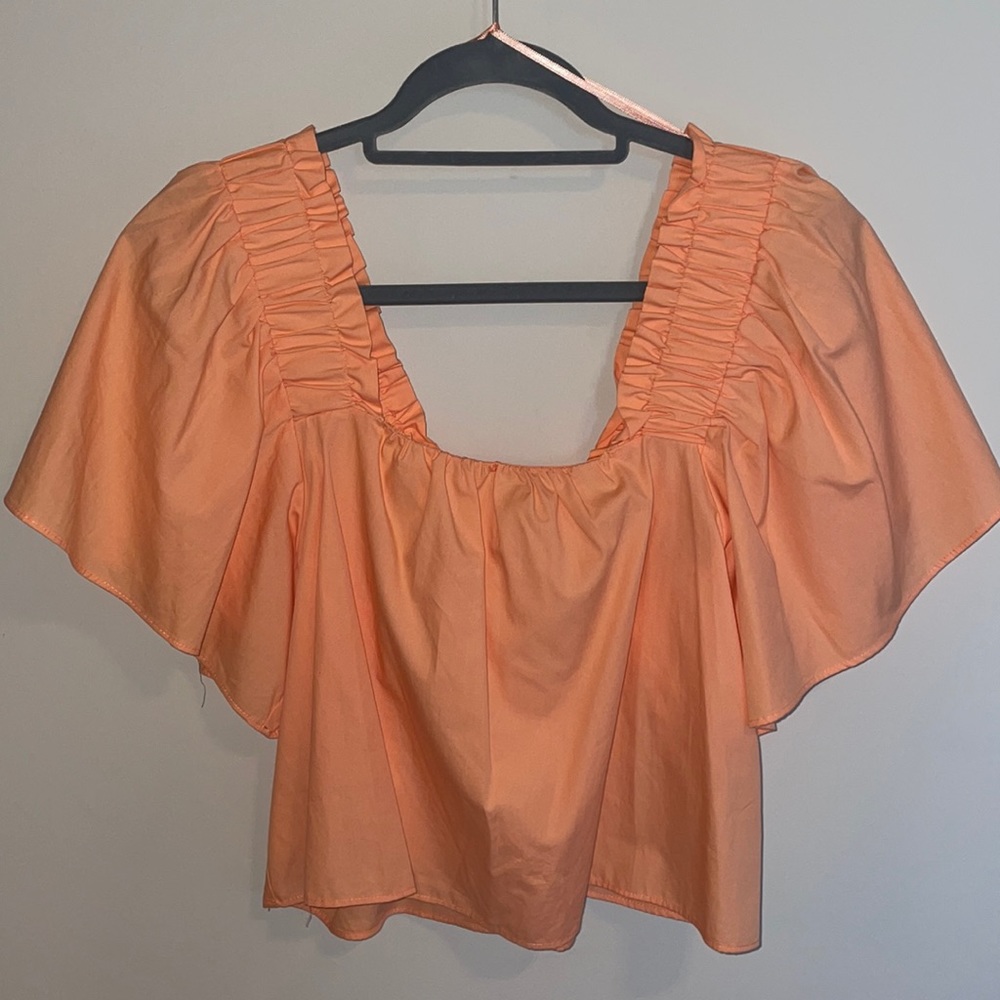 Zara Coral Shirt